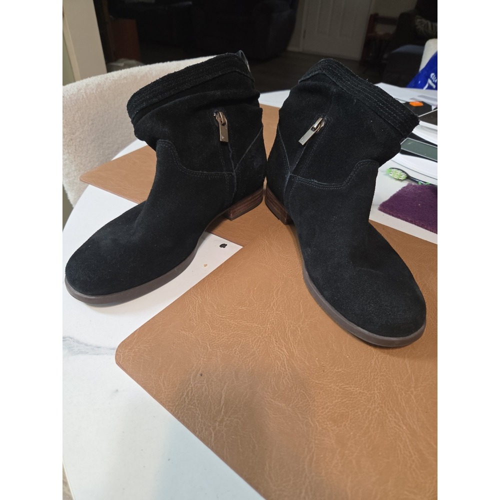Koolaburra By Ugg Boots Womens 7 Lorelei Slouch Booties Black Suede